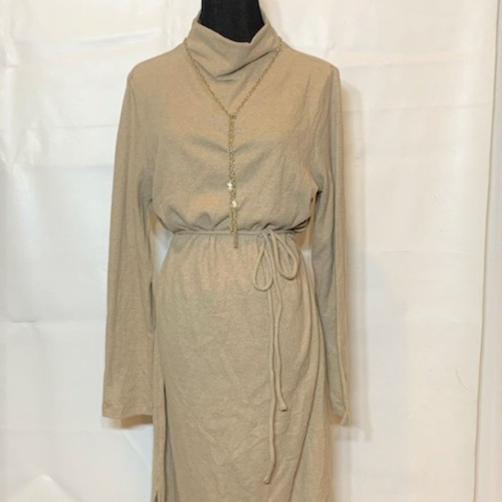 Waffle Sheath Dress